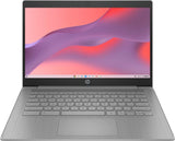Computadora portátil Chromebook HP 2023, pantalla de 14 pulgadas, procesador Intel Celeron N4120, 4 GB de RAM, 64 GB eMMC, Intel UHD Graphics 600, gris moderno