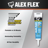Masilla de látex para pintar blanca DAP ALEX Flex de 5.5 oz