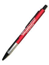 Saber Sales Red Black Ink Pen