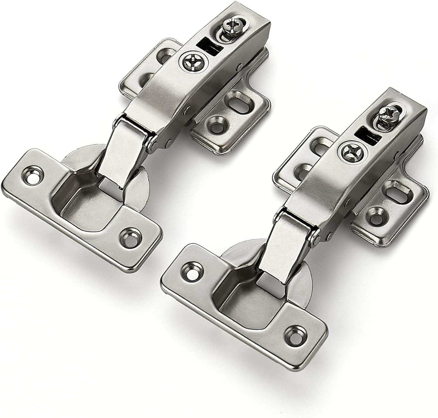 Select Hinges Box SABER SELECT 3/4 in. European Kitchen Cabinet Hinges Soft Close Full O ...
