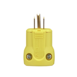 Eaton Arrow Hart 15-Amp 125-Volt NEMA 5-15 3-wire Grounding Heavy-duty Straight Plug, Yellow
