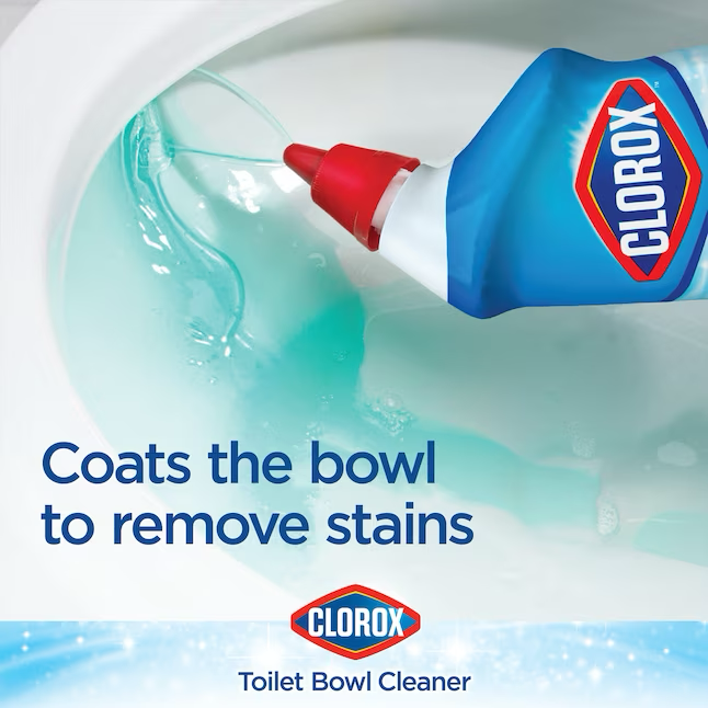 Clorox, paquete de 2 limpiadores para inodoros Rain Clean de 24 onzas líquidas
