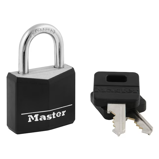 Master Lock Keyed Padlock 5/8-in Shackle