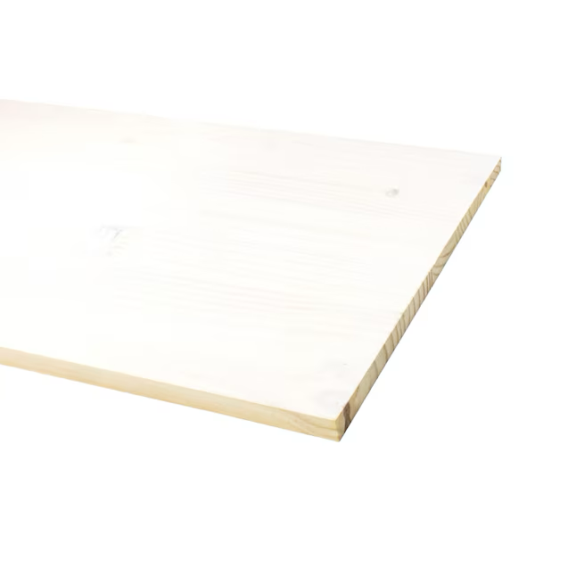 RELIABILT 1-in x 16-in x 8-ft Primed Tight Knot- Paint Grade Pine Board