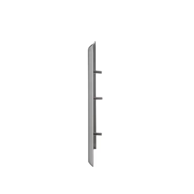 Placa de pared dúplex/palanca interior de acero inoxidable de tamaño estándar de 2 unidades Eaton