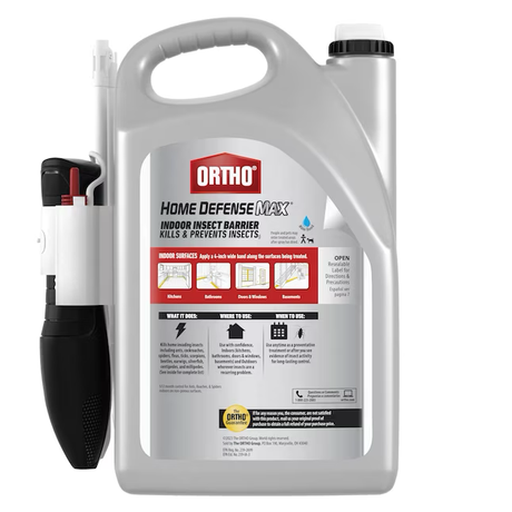 ORTHO Home Defense Max Control de plagas para el hogar de 1 galón para interiores, listo para usar