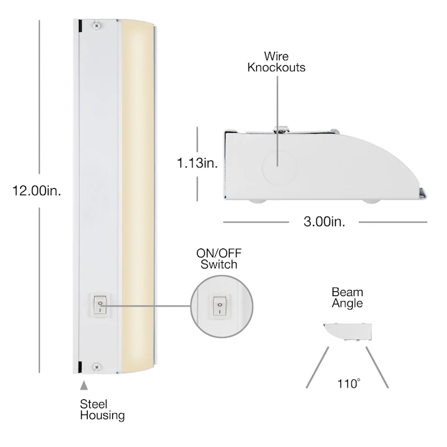 Utilitech Under Cabinet Led Lighting Direct Wire | Cabinets Matttroy