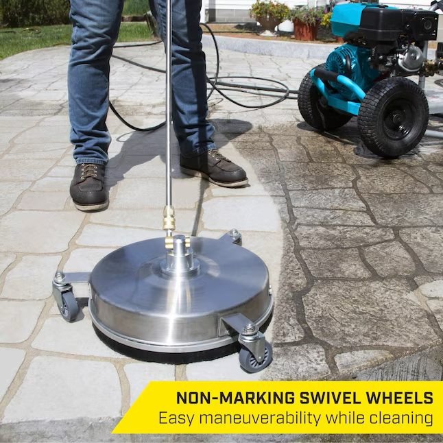 SurfaceMaxx 14.5-in 4500 PSI Rotating Surface Cleaner for Gas Pressure Washers
