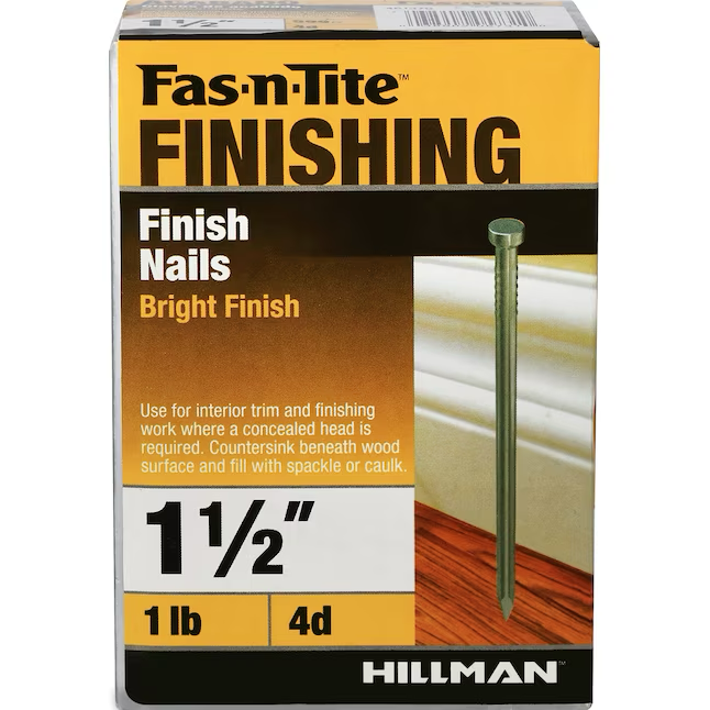 Fas-n-Tite 1-1/2-in Zinc-plated Finish Nails