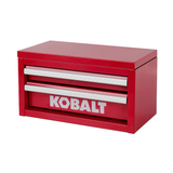Kobalt Mini 10.83-in 2-Drawer Red Steel Tool Box