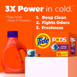Tide PODS Paquetes de detergente líquido para ropa, Spring Meadow (156 pzas.)