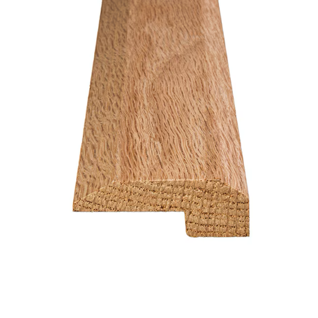 Flexco Oak 0.688-in T x 2-in W x 78-in L Solid Wood Threshold