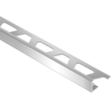 Schluter Systems Jolly 0.5-in W x 98.5-in L Polished Chrome Anodized Aluminum L-angle Tile Edge Trim