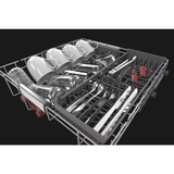 KitchenAid FREEFLEX With Third Rack Top Control 24-in Built-In Dishwasher Third Rack (Stainless Steel with Printshield Finish), 44-dBA