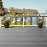 Trex Enhance Basics 12-ft Clam Shell Grooved Composite Deck Board