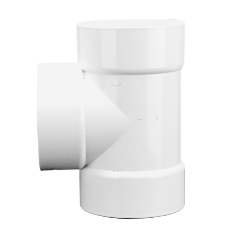 NDS 4-in PVC Sewer and Drain Tee