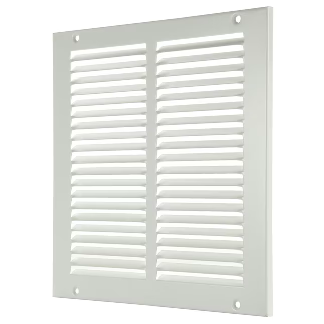 RELIABILT 10-in x 10-in Steel White Sidewall/Ceiling Grille
