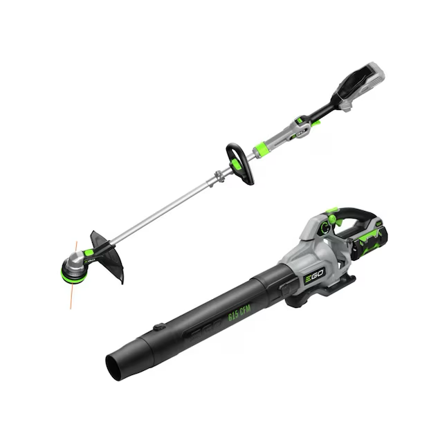 EGO POWER+ 56-volt Cordless Battery String Trimmer and Leaf Blower Combo Kit (Battery & Charger Included)