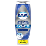 Jabón líquido para lavavajillas Dawn EZ-Squeeze Platinum, aroma refrescante a lluvia (22 onzas líquidas)
