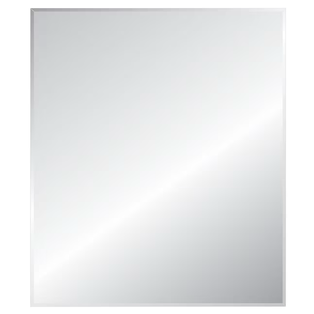 Project Source H Beveled Frameless Wall Mirror