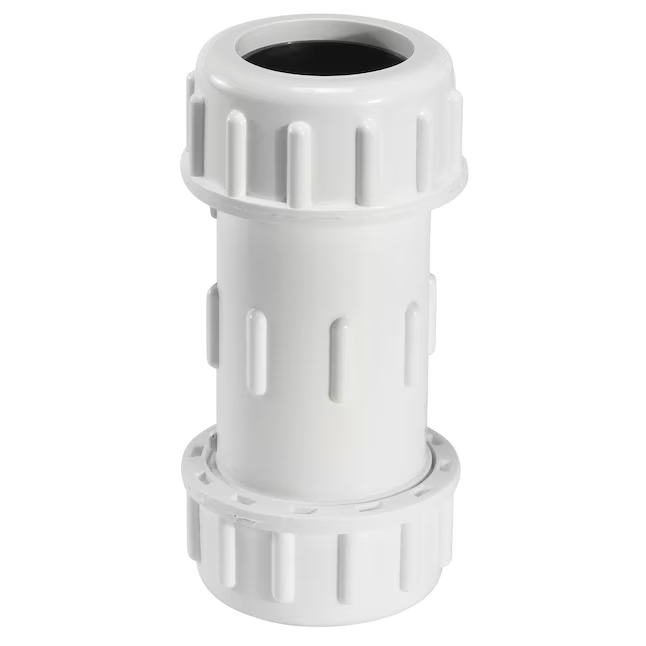 Homewerks Worldwide 2-in Schedule 40 PVC Compression Coupling