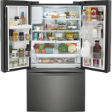 Frigidaire 27.8-cu ft French Door Refrigerator with Ice Maker, Water and Ice Dispenser (Black Stainless Steel) ENERGY STAR