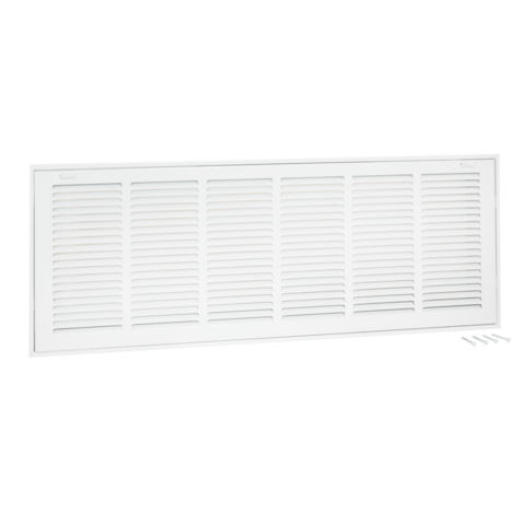 EZ-FLO 30 in. x 10 in. (Duct Size) Steel Return Air Filter Grille White