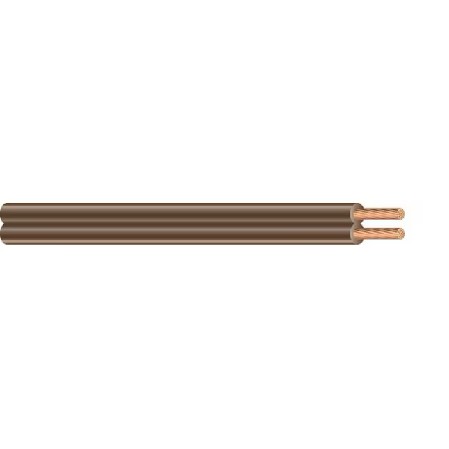 Southwire 250-ft 18/2 Brown Stranded Lamp Cord