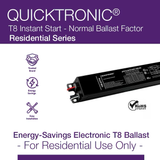 QUICKTRONIC T8 4-Bulb Residential Fluorescent Light Ballast