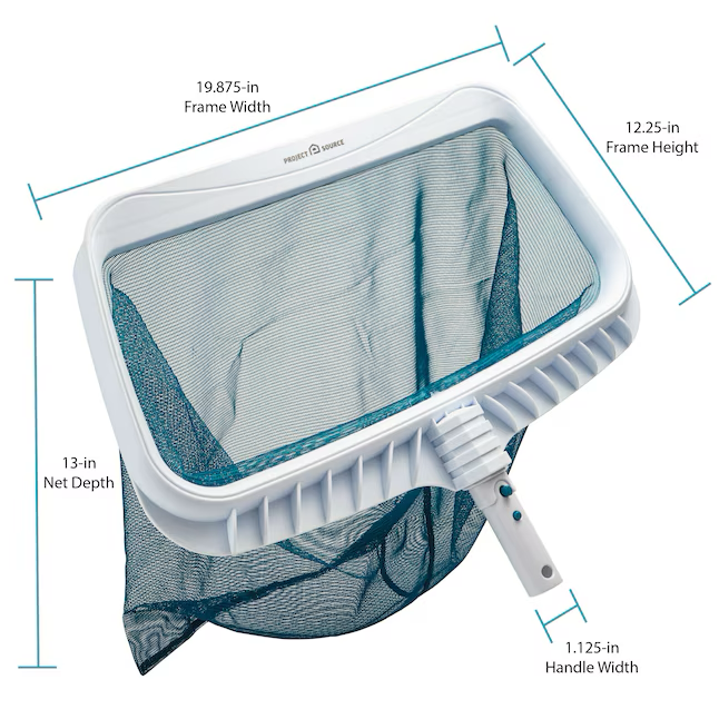 Project Source Nylon Pool Skimmer Deep Net
