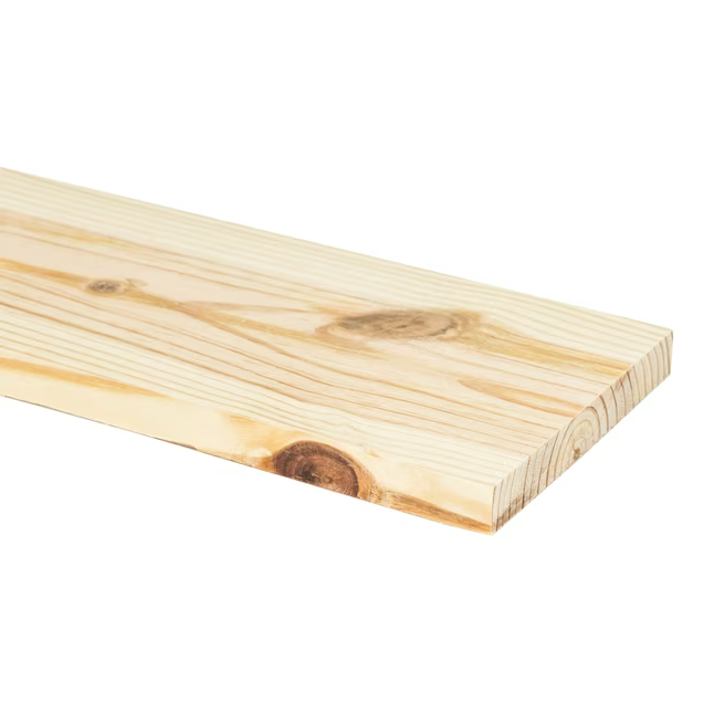 RELIABILT 1-in x 6-in x 12-ft Unfinished #2 Spruce Pine Fir Board