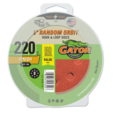 Gator 50-Piece Aluminum Oxide 220-Grit Disc Sandpaper