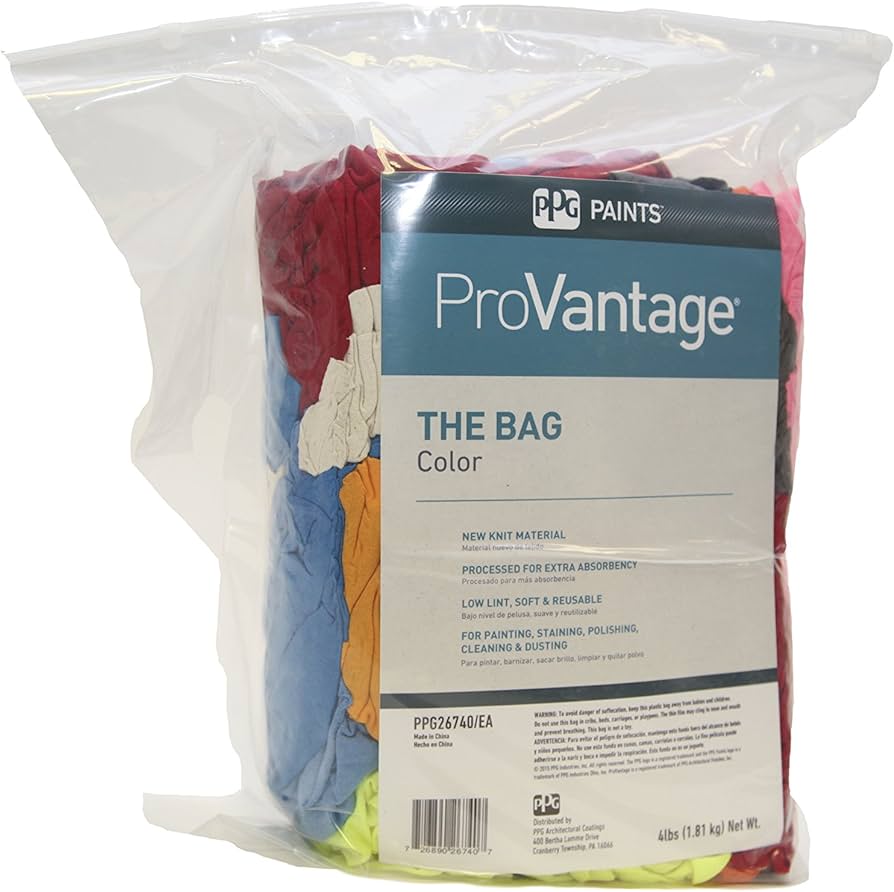 Trapos de colores PPG ProVantage "The Bag"