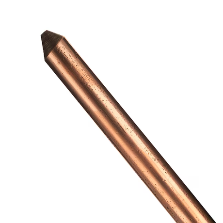 Galvan Copper Grounding Rods, 96-inch Length, UL Listed, Meets National Electric Code Requirements