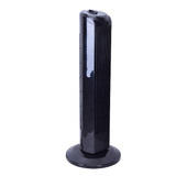 Utilitech Ventilador de torre oscilante de color negro/inyección de plástico para interiores de 28 pulgadas y 3 velocidades