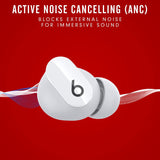 Auriculares inalámbricos con cancelación de ruido Beats Studio Buds (blanco)
