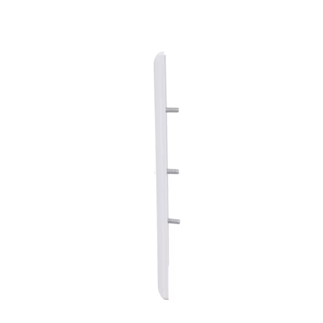 Placa de pared dúplex/de palanca interior de policarbonato blanco de tamaño mediano de 2 unidades Eaton