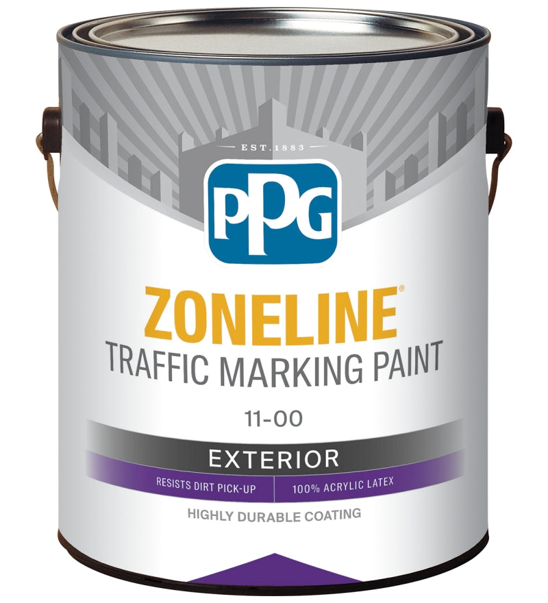 Pintura para señalización de zonas y tráfico exterior PPG ZONELINE® (blanca)