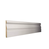 RELIABILT 15/32-in x 4-in x 8-ft Contemporary Primed MDF 3083 Baseboard Moulding
