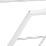 RELIABILT Serie 150 Nueva construcción Ventana de guillotina de baja emisividad de vinilo laminado negro de jamba de 31-1/2 x 59-1/2 x 3-1/4 pulgadas con rejillas y media pantalla incluida
