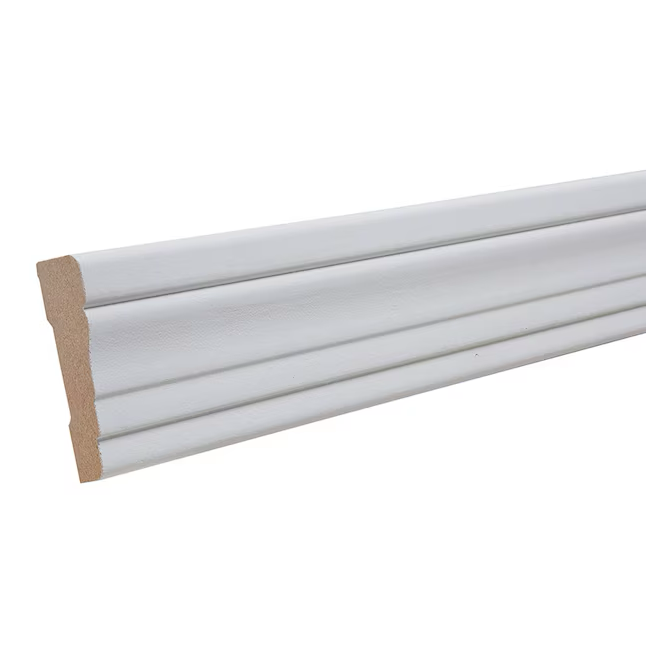 RELIABILT Carcasa de MDF 3366 imprimada de 9/16 x 2-1/4 x 10 pies