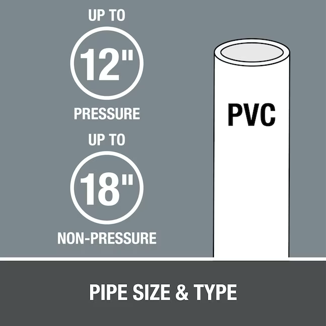 Cemento de PVC gris Oatey de 16 onzas líquidas