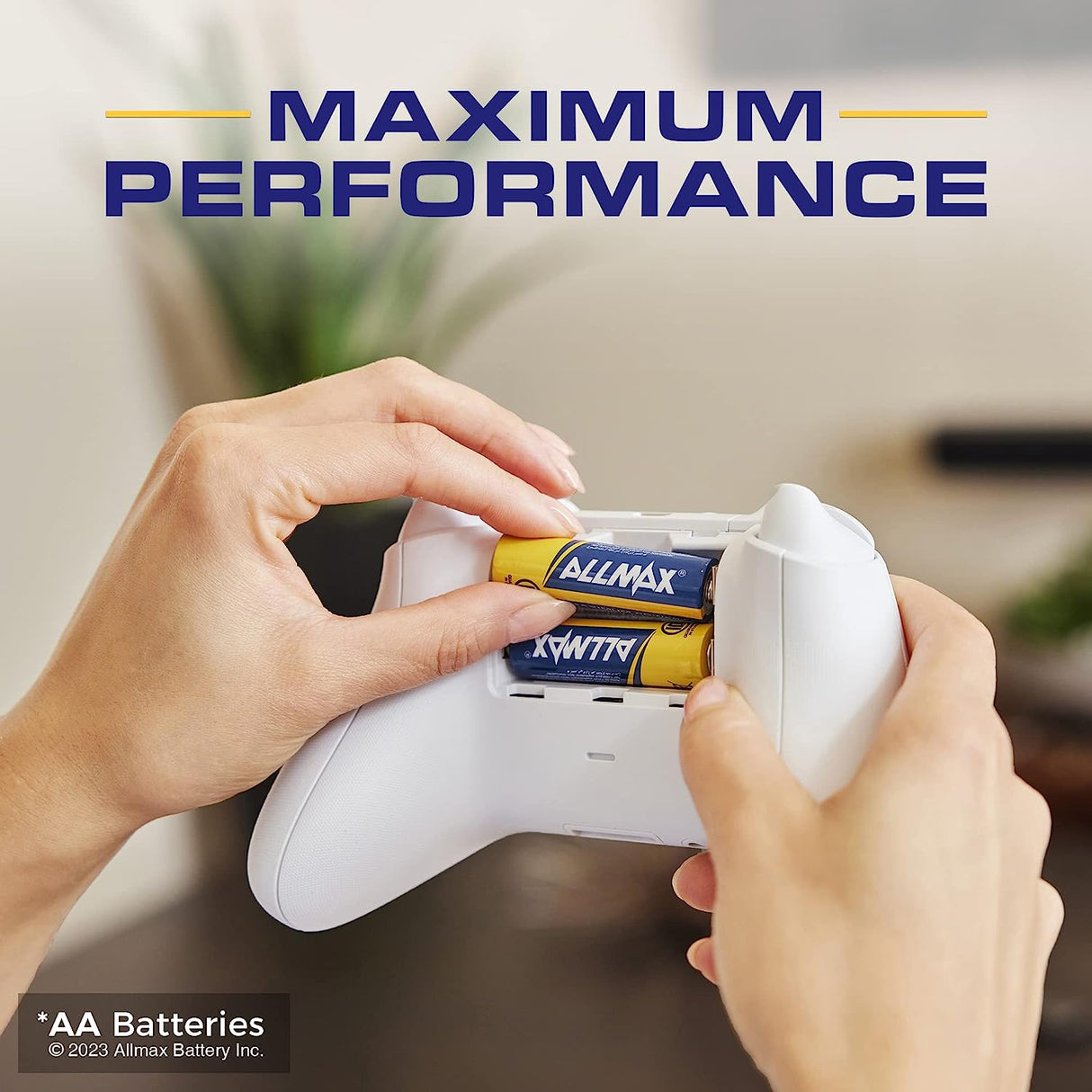 Allmax AA Maximum Power Alkaline Batteries (100 Count Bulk Pack)