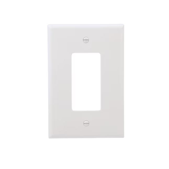 Eaton Placa de pared decorativa para interiores de plástico blanco, tamaño gigante, 1 unidad