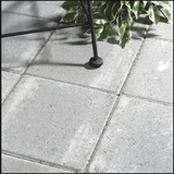 12-in L x 12-in W x 2-in H Square Gray Concrete Patio Stone