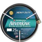 NeverKink Teknor Apex 5/8-in x 25-ft Heavy-Duty Kink Free Vinyl Gray Coiled Hose