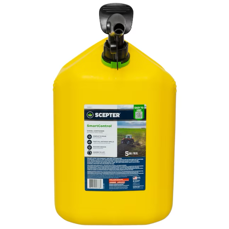 Scepter 5- Gallons Plastic Diesel Fuel Can