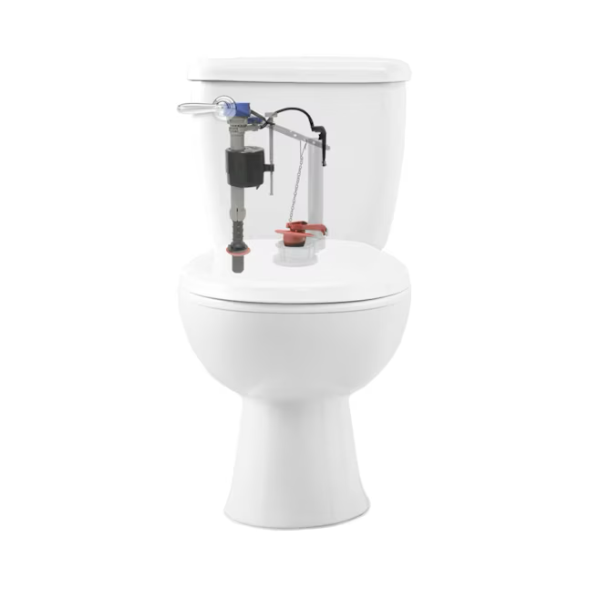 Fluidmaster Universal-Toilettenfüllventil und 2-Zoll-Klappensatz