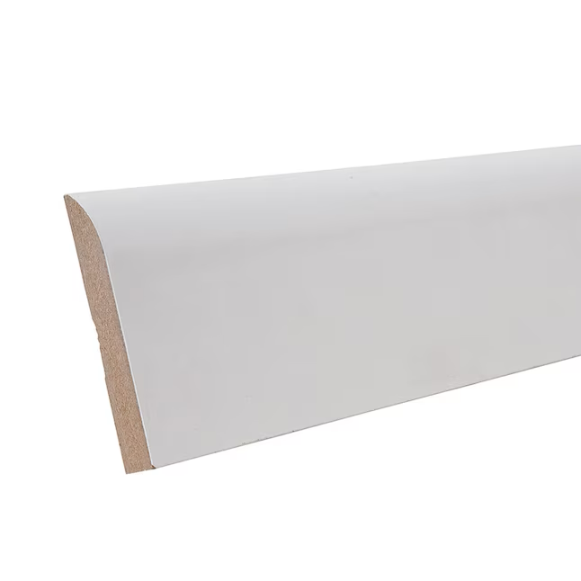 RELIABILT 15/32-in x 3-1/4-in x 12-ft Modern Primed MDF 713 Baseboard ...
