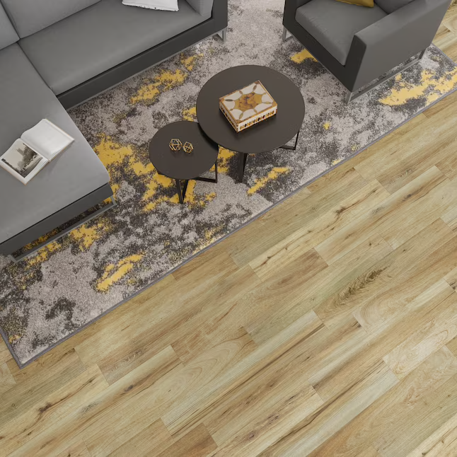 SMARTCORE By COREtec Floors Burbank Oak 20-mil x 7-in W x 48-in L Water Resistant Interlocking Luxury Vinyl Plank Flooring